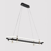 Люстра Linvel MS 1137 Суэро 158-168W черный/золото 3000-6000К диммир. с ПДУ